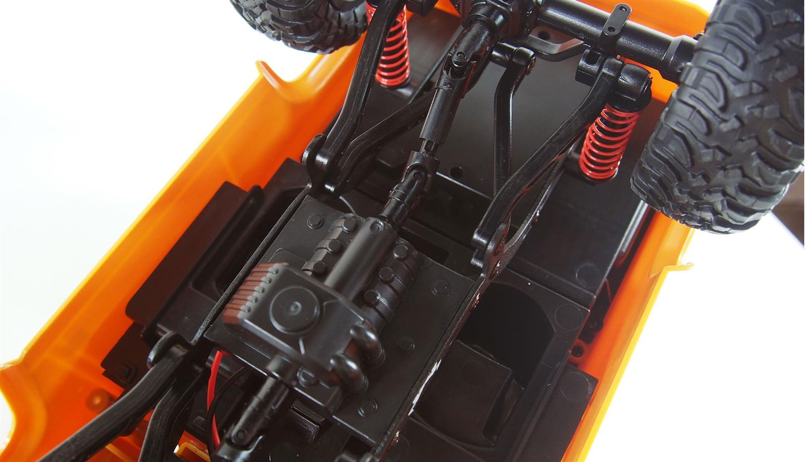 Pick-Up Crawler 4WD 1:12 Bausatz gelb