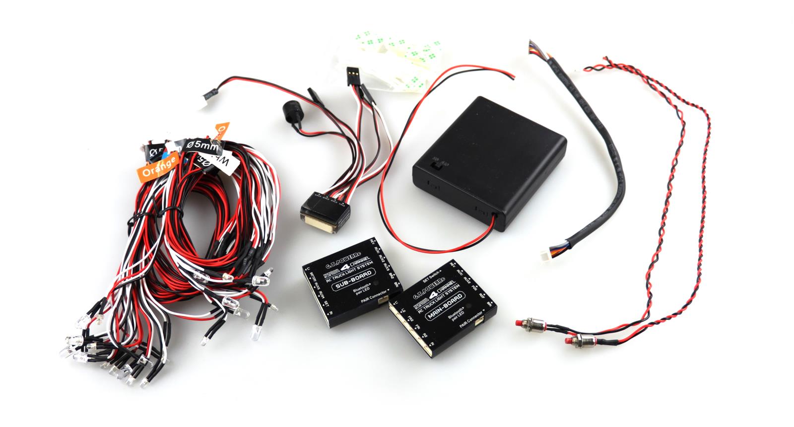 Bluetooth Truck Licht System 4-Kanal Bluetooth Truck Licht System 4-Kanal