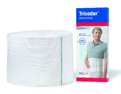 Tricodur Abdominalverband Gr.7125-135cm weiß(BSN)