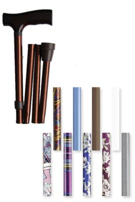 Faltstock höhenverstellbar 85-95cm>>>>Farbe: schwarz