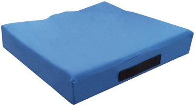 Sitzkissen CUBE VISCO mit Inkontinenzbezug, blau>>>>40 x 42 cm Sitzkissen CUBE VISCO mit Inkontinenzbezug, blau>>>>40 x 42 cm