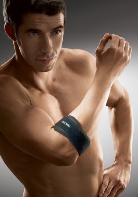 Epicondylitisspange CUBIDYN mit Friktionspelotte schwarz>>>>