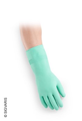 Sigvaris Gummihandschuhe mit Noppen (VPE: 12 Paar)>>>>Gr. XL