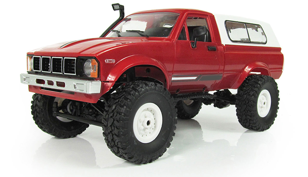 Offroad Truck 4WD 1:16 Bausatz rot Offroad Truck 4WD 1:16 Bausatz rot