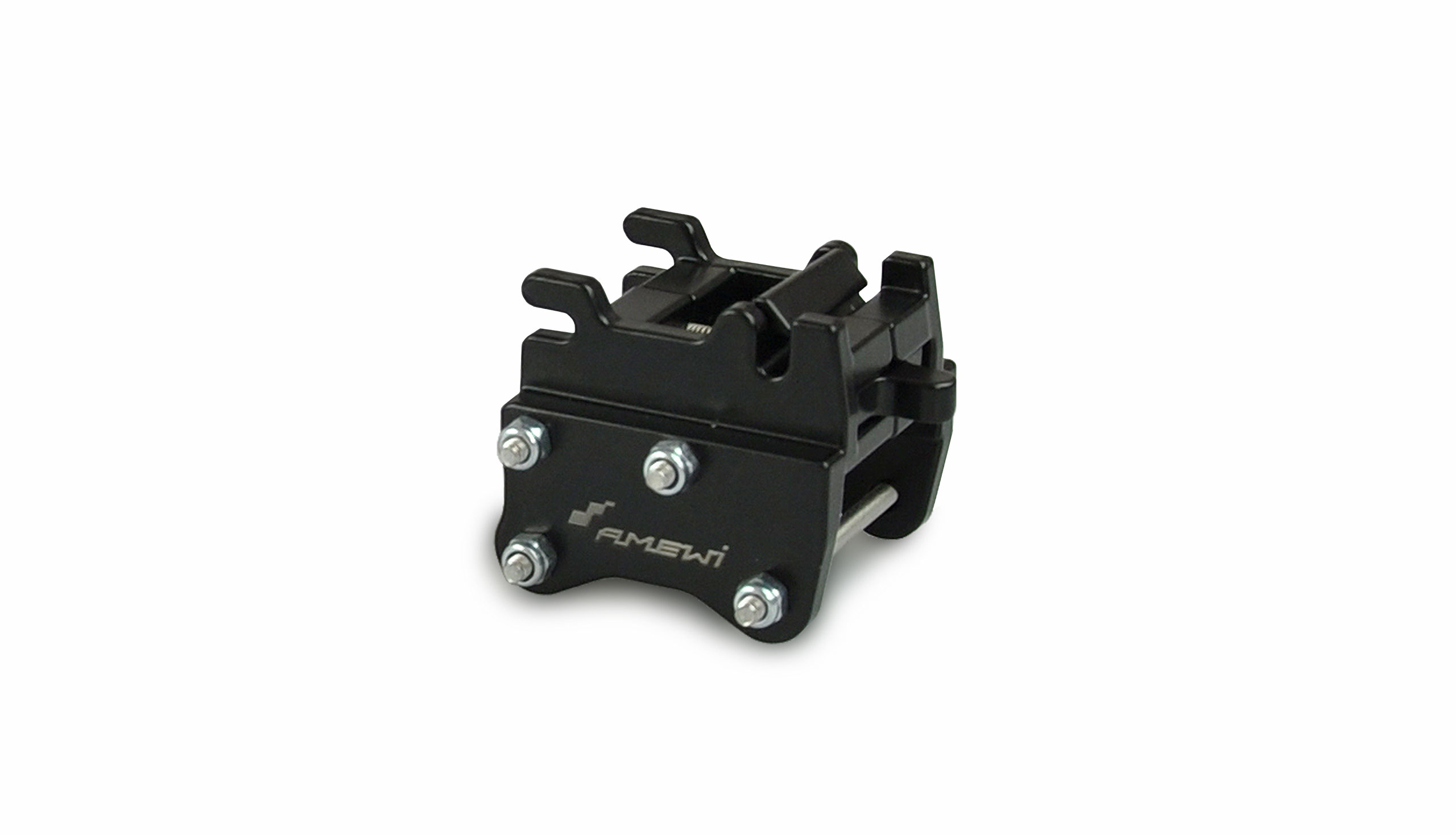 Schnellwechselsystem für Bagger 1:14 CNC Aluminium, schwarz Schnellwechselsystem für Bagger 1:14 CNC Aluminium, schwarz