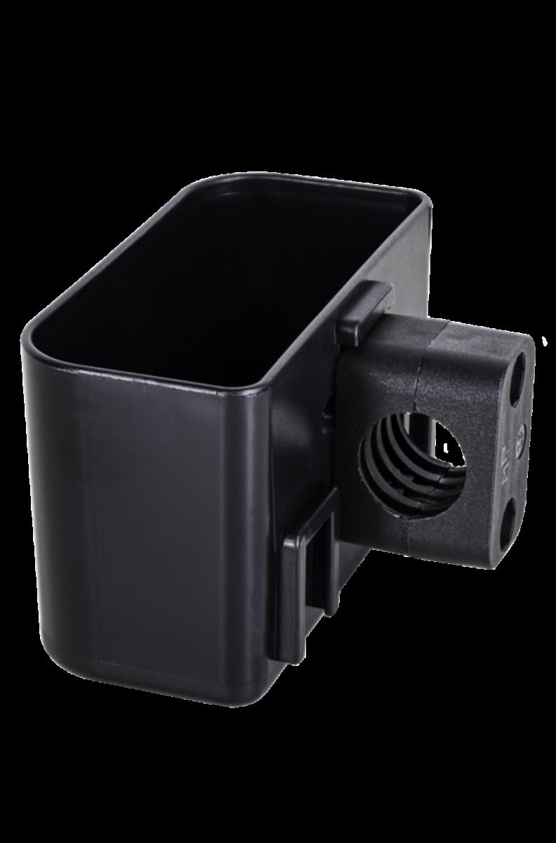 Gehstockhalter UNIVERSAL.25 für zwei Gestöcke bis 50 mm Ø Fußbreite Gehstockhalter UNIVERSAL.25 für zwei Gestöcke bis 50 mm Ø Fußbreite