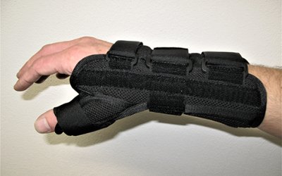 Handgelenk-Daumenschiene,schwarz links x-large(Ruthner), Handgelenk-Daumenschiene,schwarz links x-large(Ruthner),