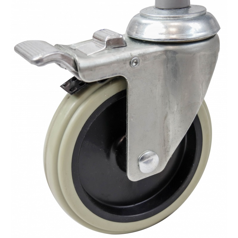 TSF Fahrbarer Toilettenstuhl Rostfrei mit Rückenlehne Neu belastbar bis 130KG TSF Fahrbarer Toilettenstuhl Rostfrei mit Rückenlehne Neu belastbar bis 130KG