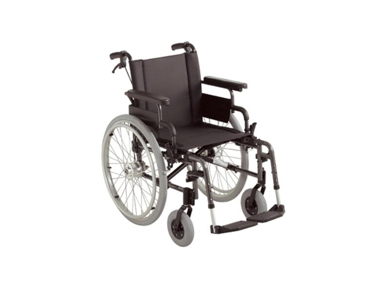 Rollstuhl Action 2 NG mit Armlehne desk silbergrau>>>>SB 50,5 cm Rollstuhl Action 2 NG mit Armlehne desk silbergrau>>>>SB 50,5 cm