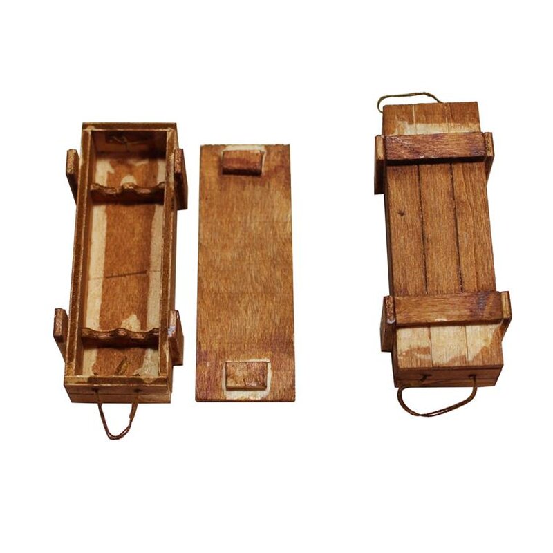 1/16 Zubehör Munitionskiste aus Holz 1/16 Zubehör Munitionskiste aus Holz