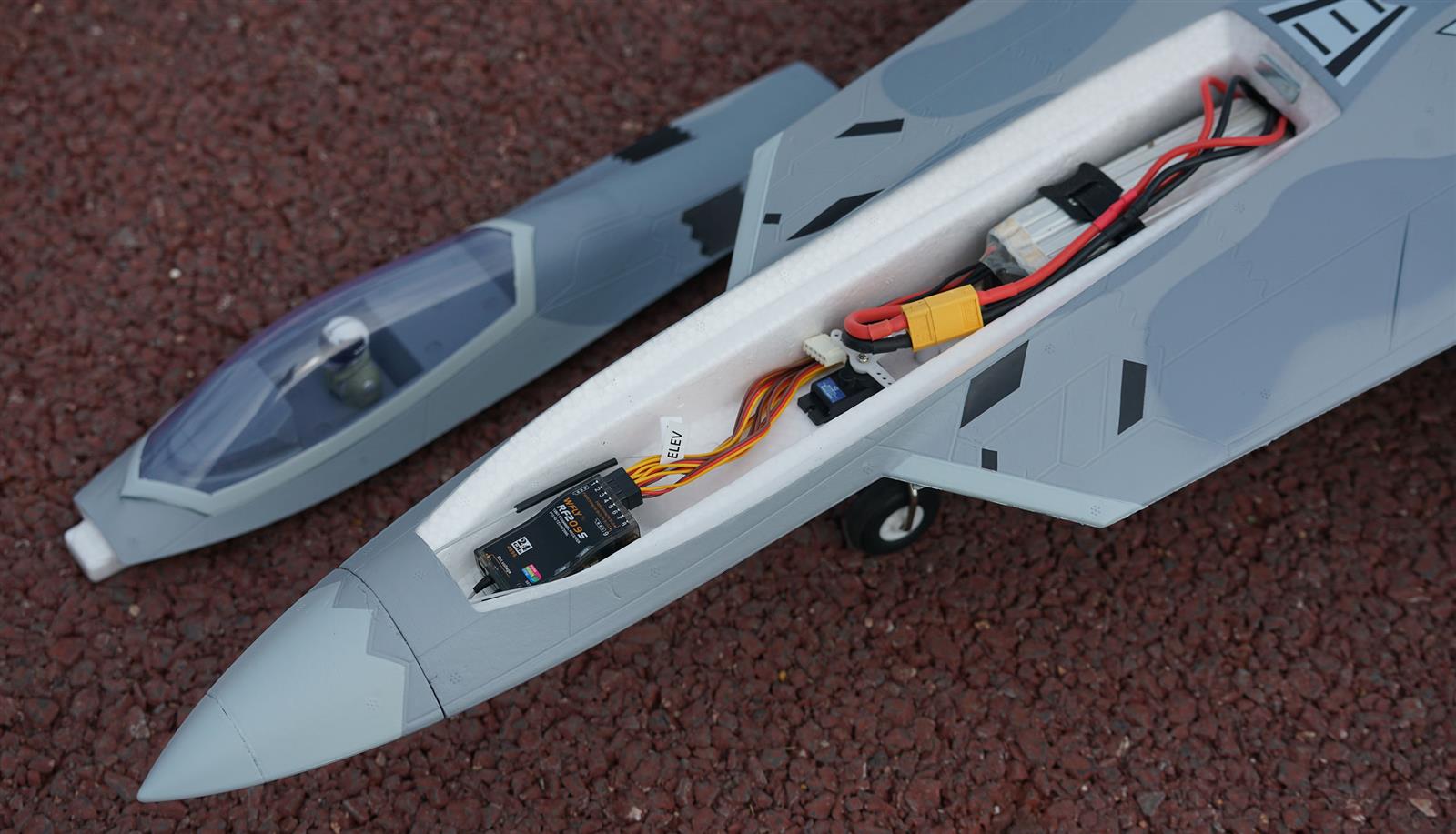 XFly F-22 Raptor Jet Twin 40mm EDF, PNP XFly F-22 Raptor Jet Twin 40mm EDF, PNP