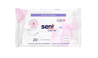 Seni Care INTI+ Feuchtpflegetücher (VPE: 20 Stück)>>>> Seni Care INTI+ Feuchtpflegetücher (VPE: 20 Stück)>>>>