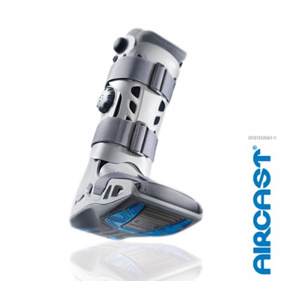 Unterschenkel-Fußorthese AIRCAST AIRSELECT Elite Walker grau>>>>Gr. M