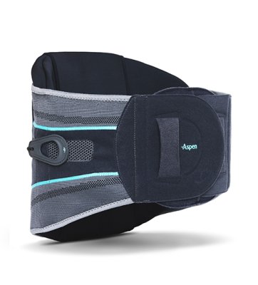 Lumbalstützorthese Aspen Elite Pro+ grau>>>>Gr. L