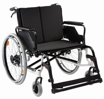 Leichtgewichtrollstuhl CANEO 170, mit Trommelbremse, Schwerlast-Seitenteil,PU,elfenbein>>>>SB 56 cm Leichtgewichtrollstuhl CANEO 170, mit Trommelbremse, Schwerlast-Seitenteil,PU,elfenbein>>>>SB 56 cm