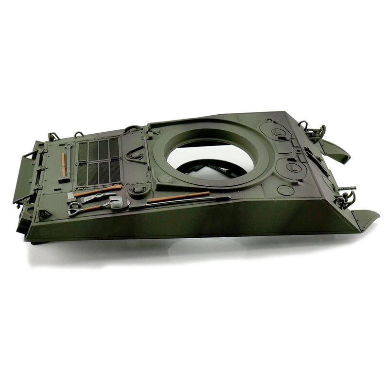 Sherman M4A3 76mm Oberwanne lackiert Sherman M4A3 76mm Oberwanne lackiert
