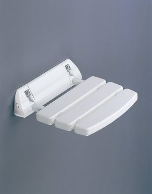 Duschklappsitz NEW SIESTA weiß>>>>