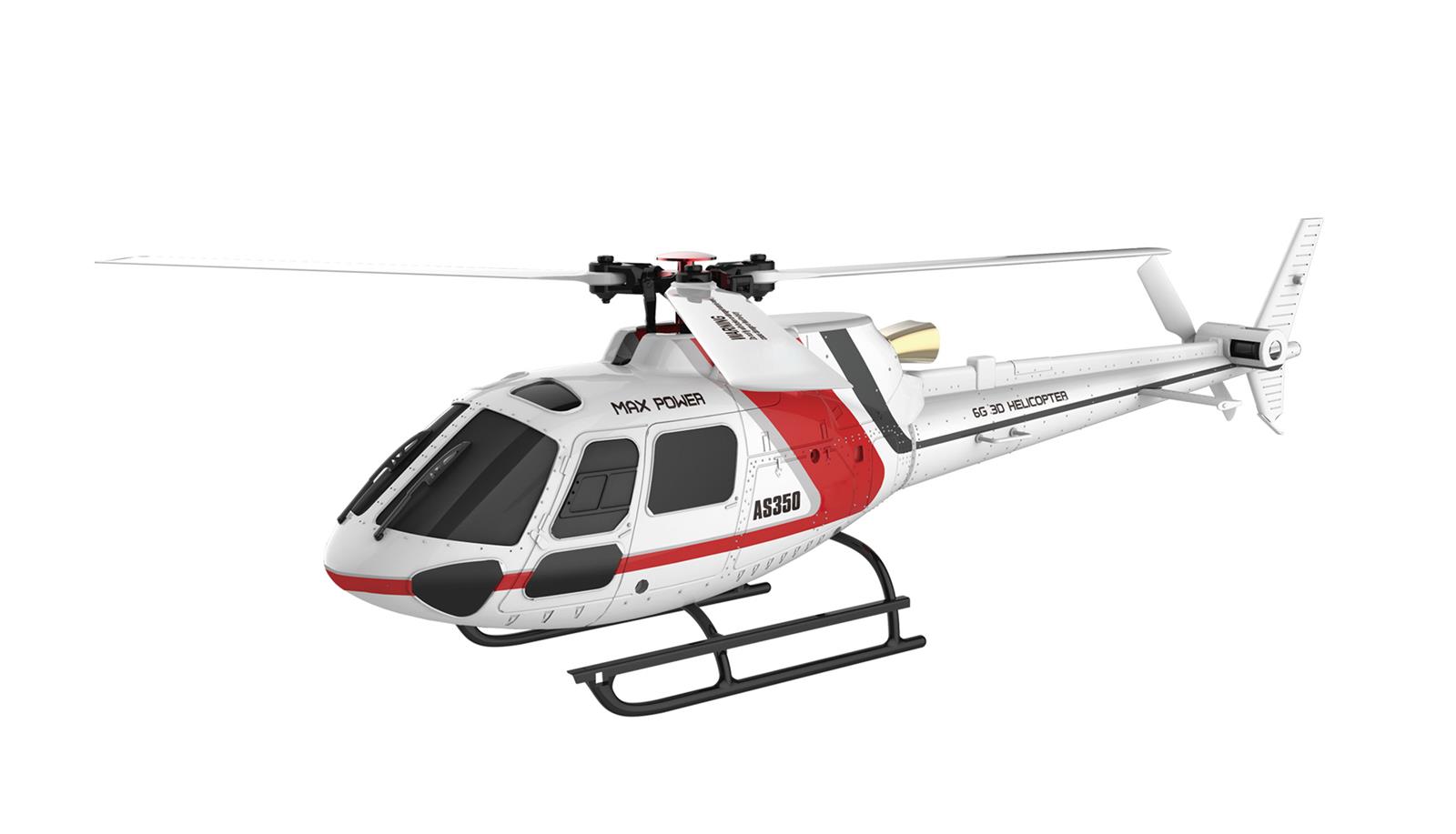 AS350 Brushless Helikopter 3D 3-Blatt 6G Flybarless AS350 Brushless Helikopter 3D 3-Blatt 6G Flybarless
