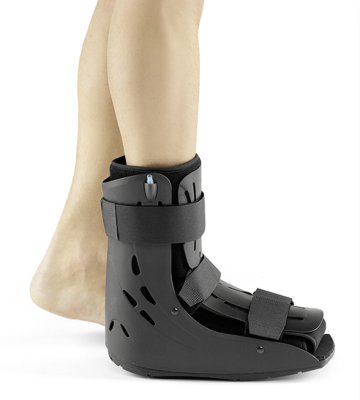 Gehschiene Dynamics Air Walker Short, schwarz>>>>Gr. L