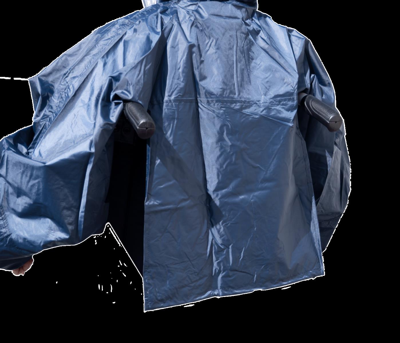 Rollstuhl-Regencape RAINSTAR.STBdunkelblauPolyester Gewebe