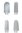 Decken für Standard-Rollstuhl 24x 1.3/8" (620x35 mm) IMPAC Super-Leichtlauf M16 grau>>>>