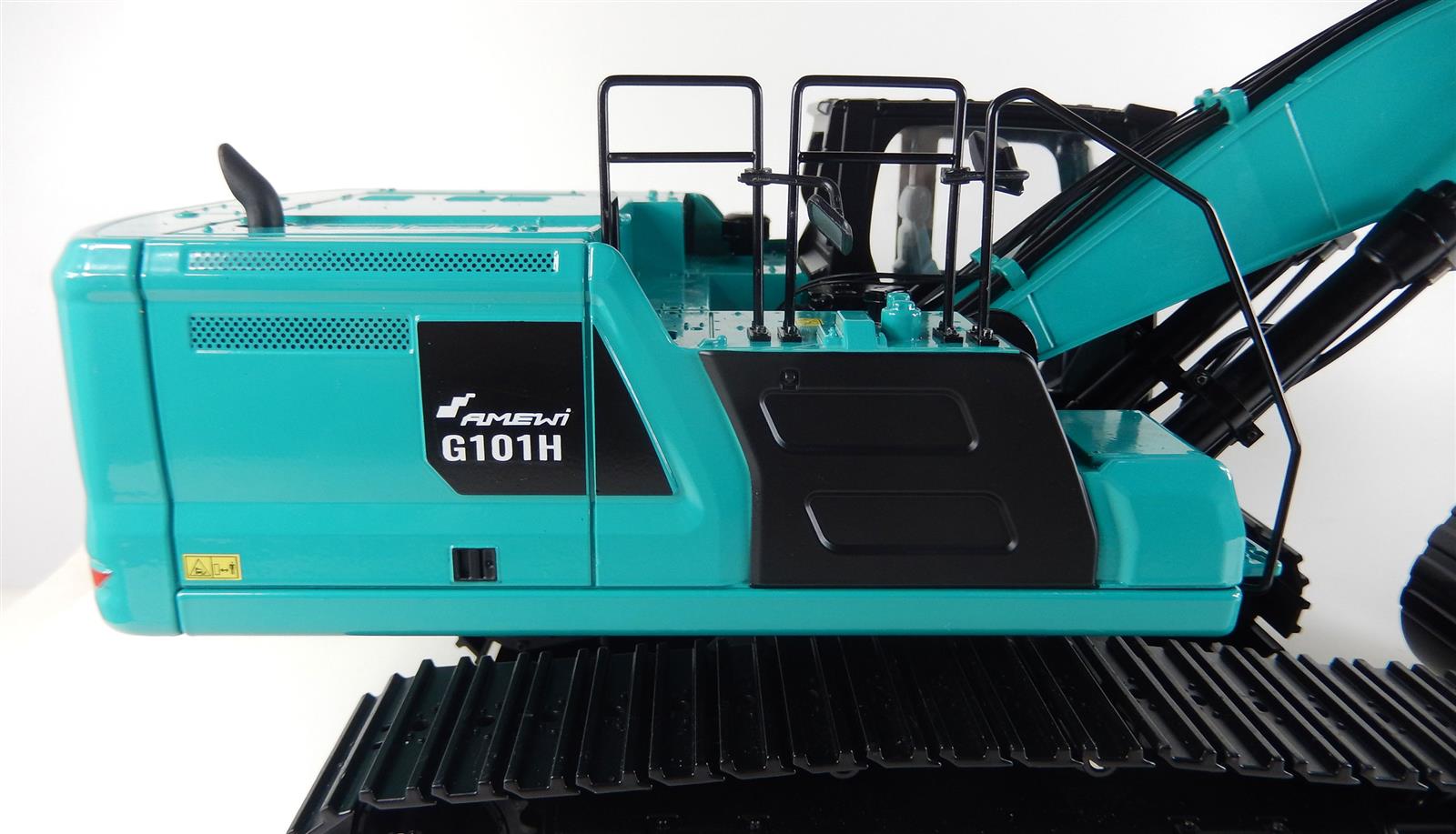 G101H Vollmetall Hydraulikbagger 1:16 RTR G101H V2 Vollmetall Hydraulikbagger 1:16 RTR petrol