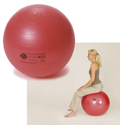 Gymnastikball Sissel Securemax>>>>Ausf.: Durchmesser 75 cm Farbe: silber