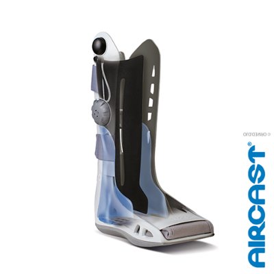 Unterschenkel-Fußorthese AIRCAST AIRSELECT Elite Walker grau>>>>Gr. L