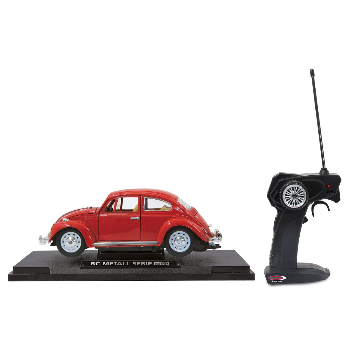 VW Käfer RC Diecast 1:18 rot 27MHz VW Käfer RC Diecast 1:18 rot 27MHz