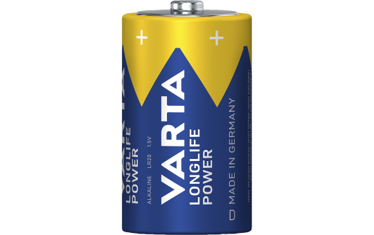 Mono-Batterie VARTA ''HIGH ENERGY'' 1,5 V, Typ D, 2er-Blister Mono-Batterie VARTA ''HIGH ENERGY'' 1,5 V, Typ D, 2er-Blister