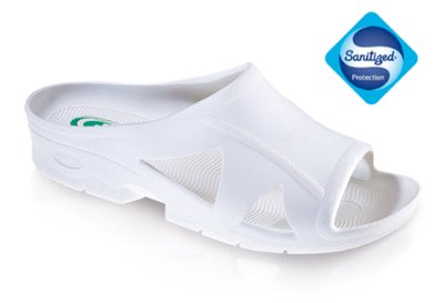 Bio-Slipper, weiß>>>>Gr. 37
