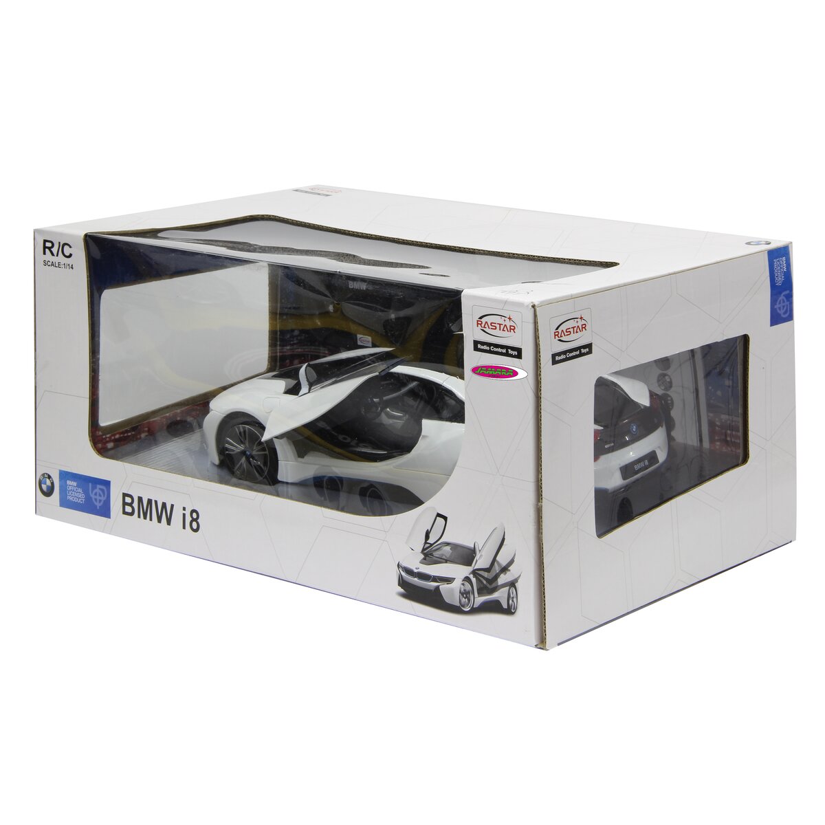 BMW I8 1:14 weiss 40MHz Tür fernbedienbar BMW I8 1:14 weiss 40MHz Tür fernbedienbar