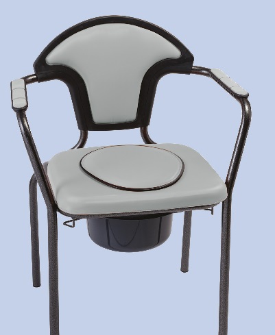 Open Toilettenstuhl versch. Farben Ocean Blau oder Grau Open Toilettenstuhl versch. Farben Ocean Blau oder Grau