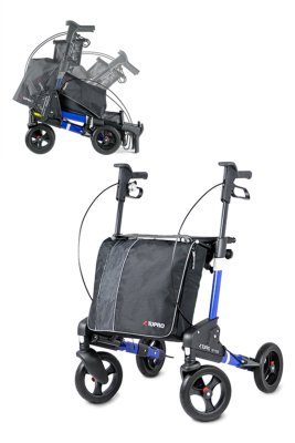Rollator TOPRO Odyssé M mit Transporttasche ultramarin>>>> Rollator TOPRO Odyssé M mit Transporttasche ultramarin>>>>