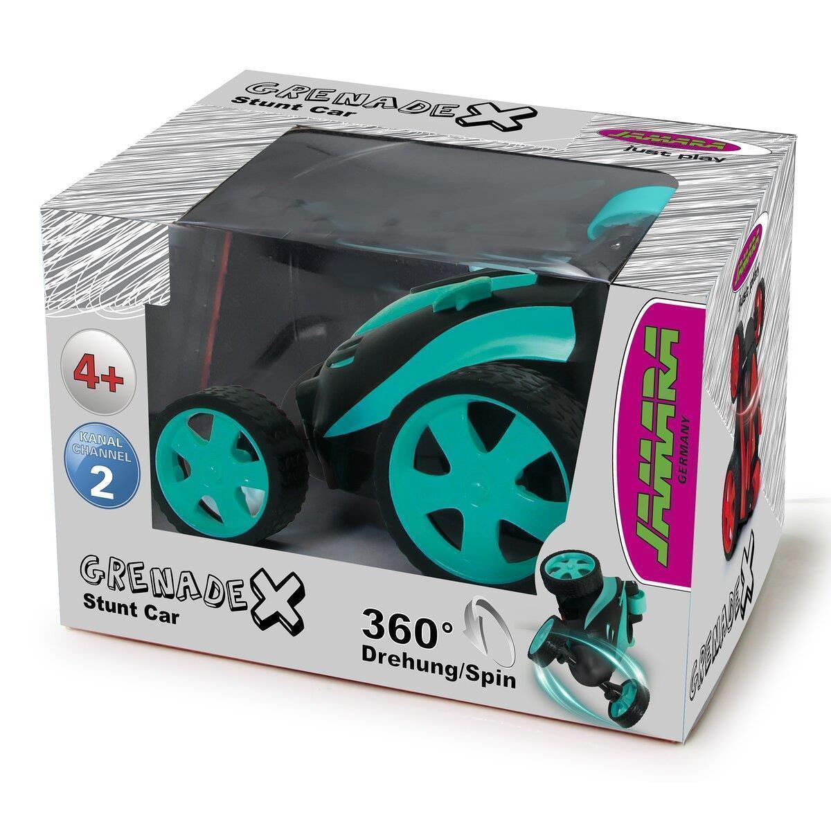 GrenadeX Stuntcar 1:24, Türkis 27MHz