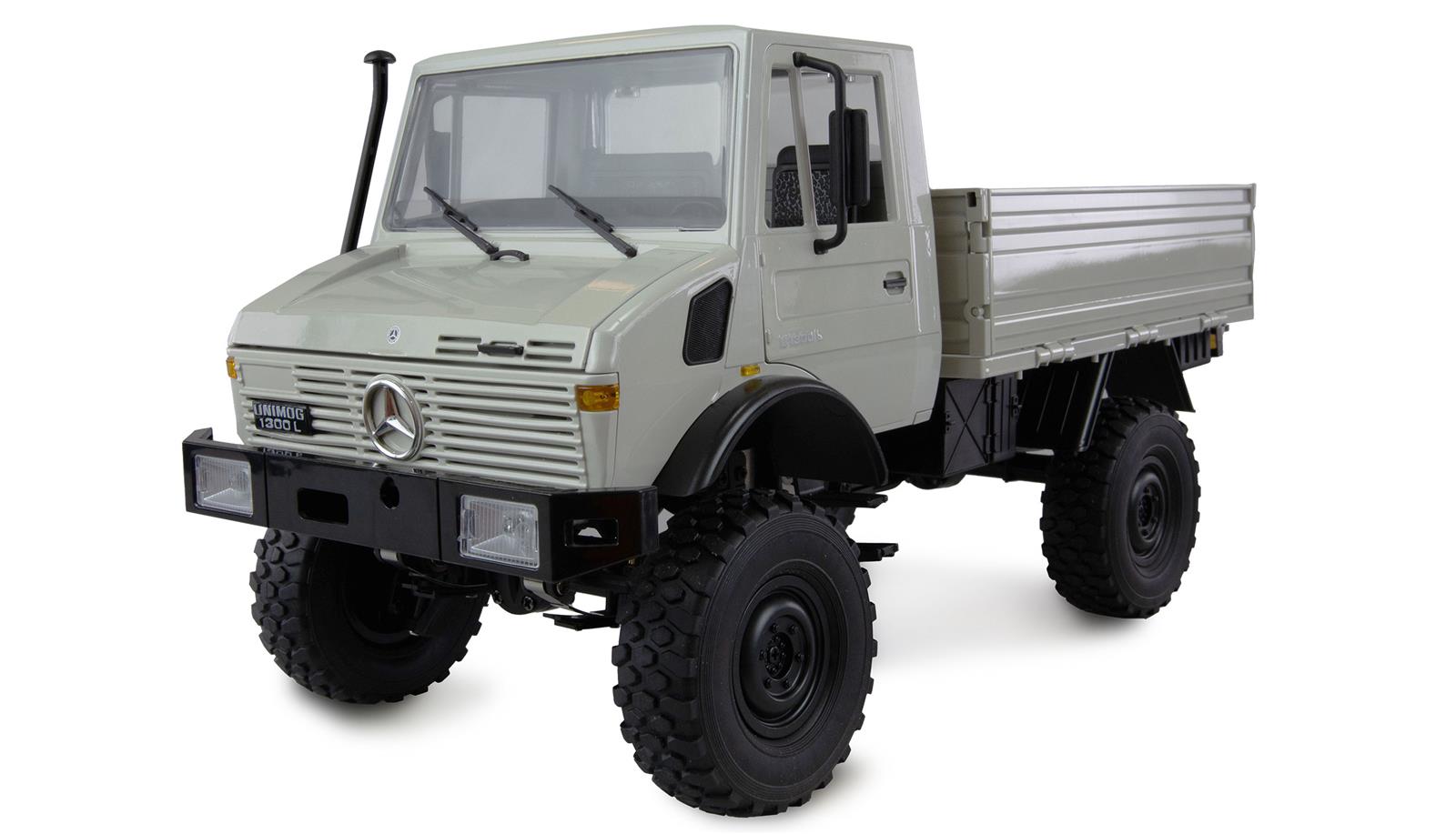Mercedes-Benz Unimog Basic 4WD 1:12 RTR hellgrau Mercedes-Benz Unimog Basic 4WD 1:12 RTR hellgrau