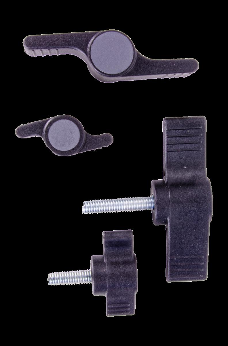 Flügelschraube M6X42-68schwarz