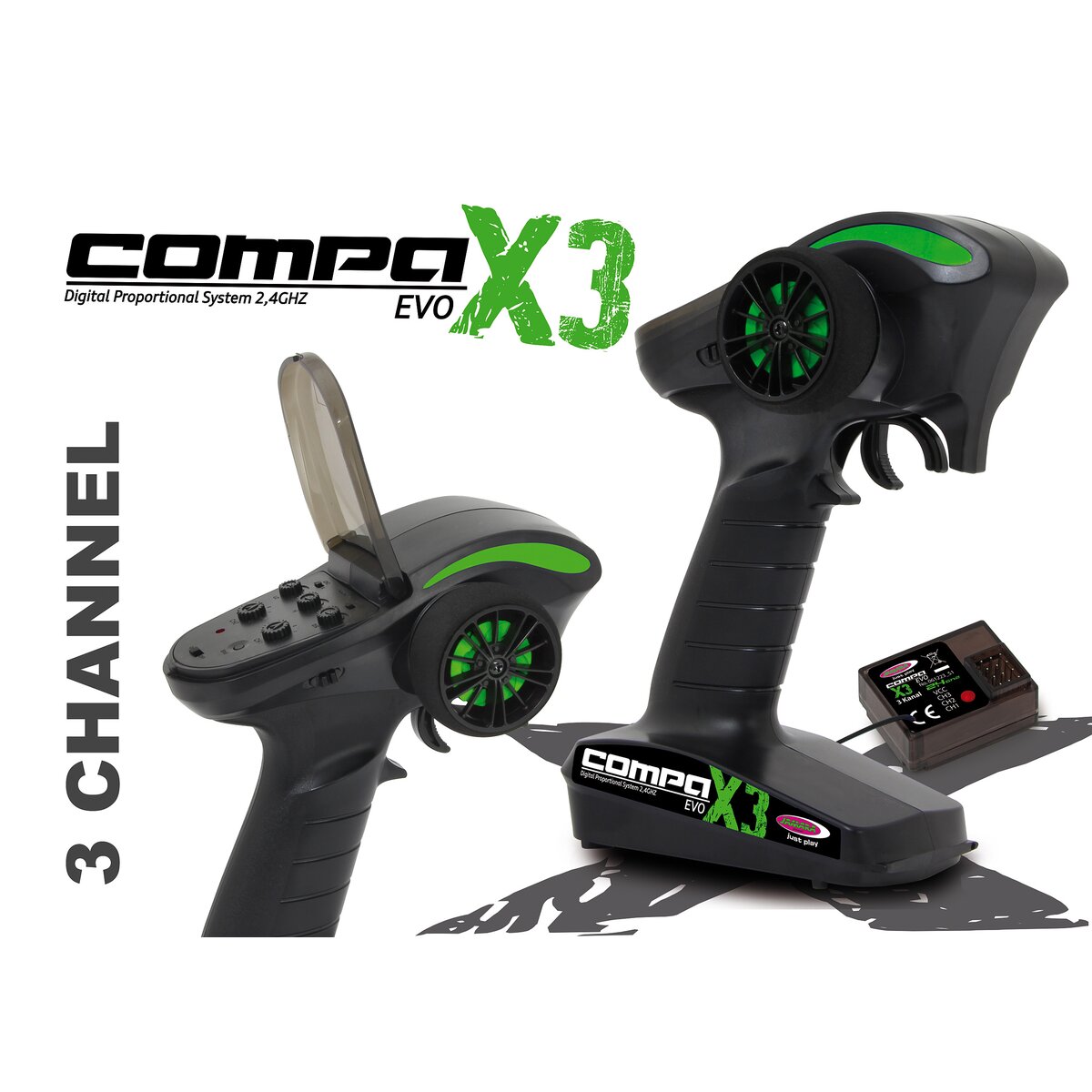 Fernsteuerung Compa X3 EVO 2,4GHz