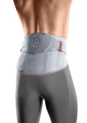 LWS-Orthese VERTEBRADYN AKTIV mit Propriozeptionspelotte, platinum>>>>Ausf.: Damen Gr. XXL