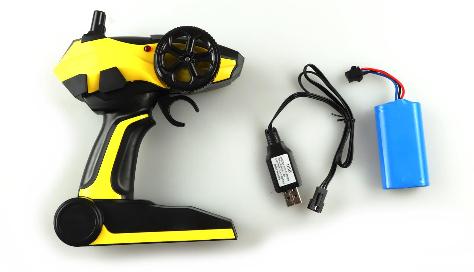 Steampunk Hot Rod Dragster 1:12 RTR schwarz/gelb