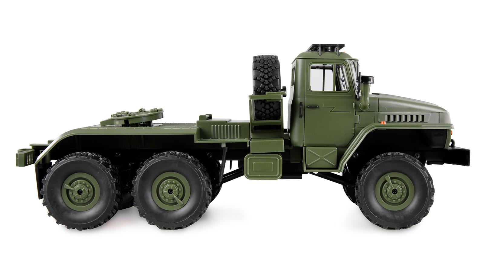 Ural B36 Militär LKW 6WD mit Tieflader 1:16 RTR Ural B36 Militär LKW 6WD mit Tieflader 1:16 RTR