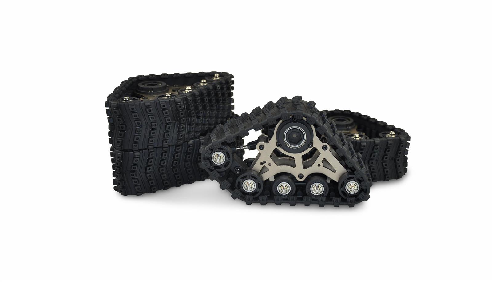 Kettenfahrwerk mit Dämpfungssystem gun metal Kettenfahrwerk mit Dämpfungssystem gun metal