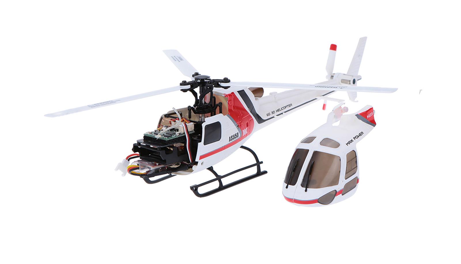 AS350 Brushless Helikopter 3D 3-Blatt 6G Flybarless AS350 Brushless Helikopter 3D 3-Blatt 6G Flybarless