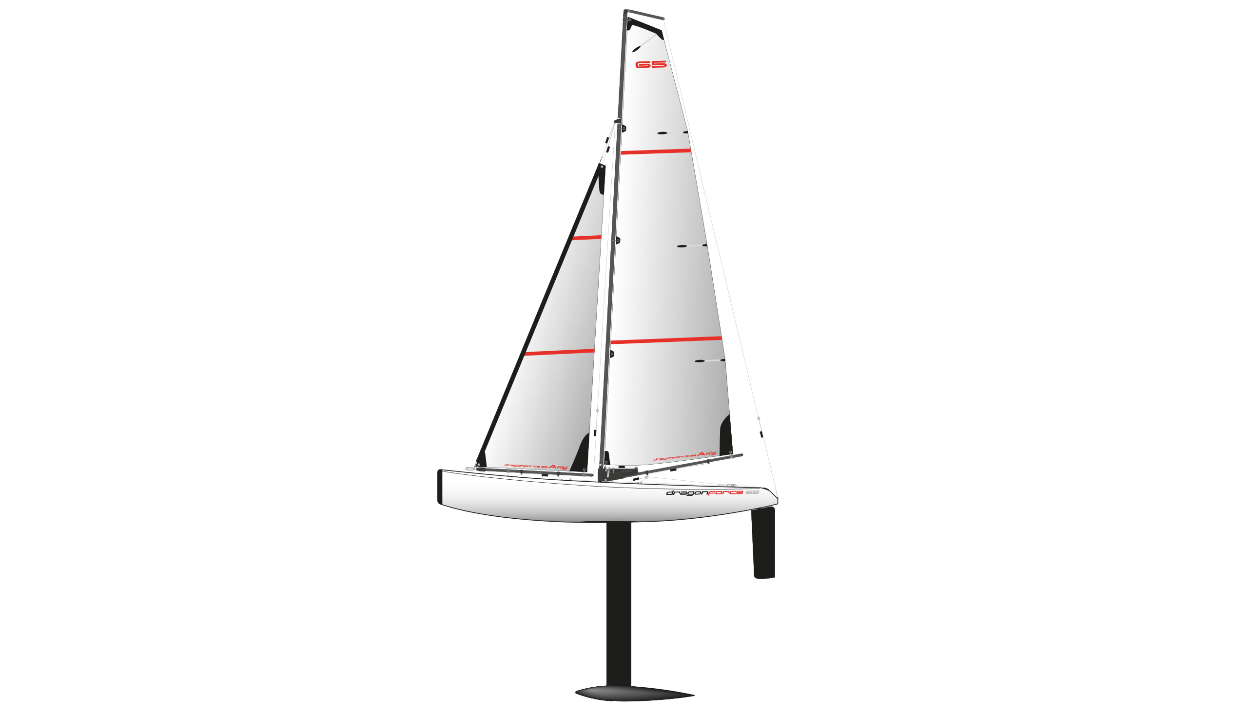 DragonForce65 V7 Segelboot 650mm RTR DragonForce65 V7 Segelboot 650mm RTR