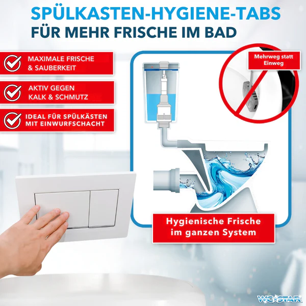 WC-Star 30 X Hygienesteine für Unterputz-WC mit Einwurfschacht WC-Star 30 X Hygienesteine für Unterputz-WC mit Einwurfschacht
