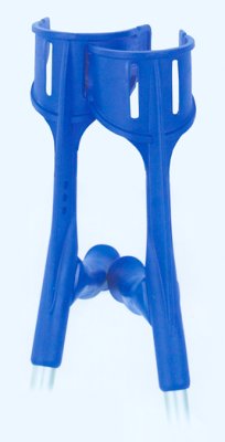 Unterarmgehstütze Magic-Soft Quetsch-Druck>>>>Farbe: enzianblau
