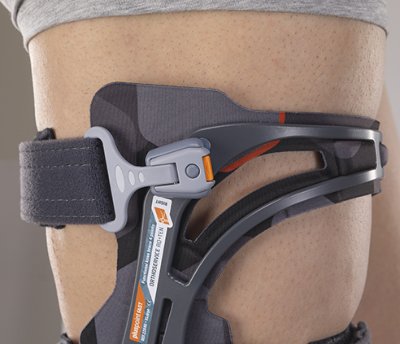 Knieorthese Pluspoint Fast dunkelgrau>>>>Gr. S links Knieorthese Pluspoint Fast dunkelgrau>>>>Gr. S links