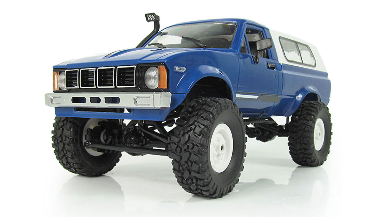 Offroad Truck 4WD 1:16 Bausatz blau Offroad Truck 4WD 1:16 Bausatz blau