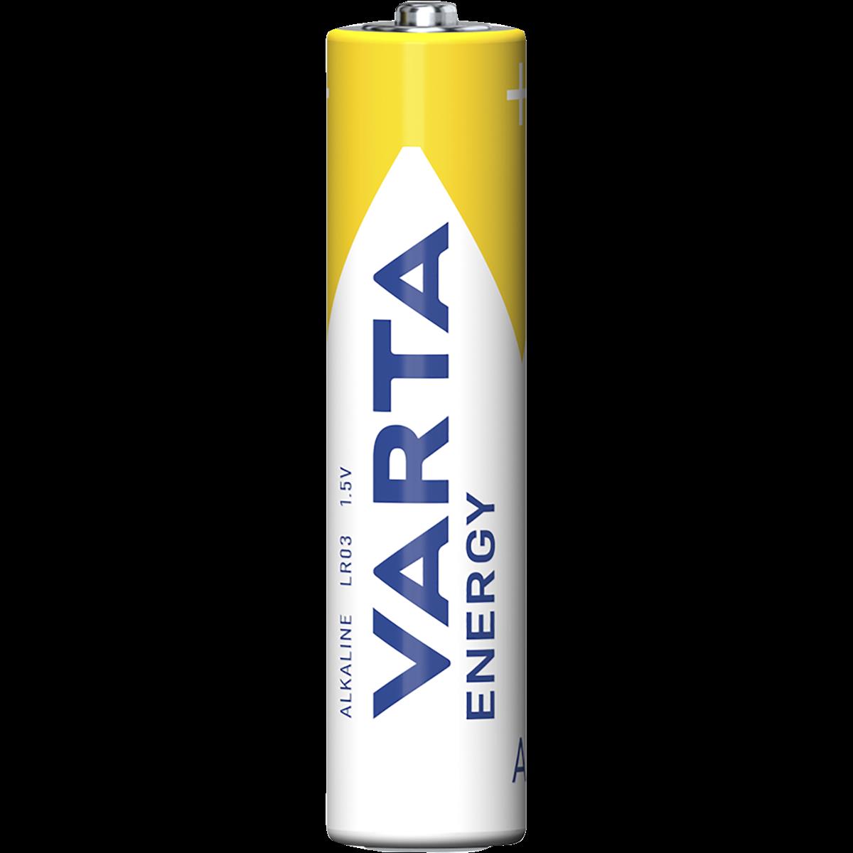 Micro-Batterie VARTA ''Energy'' Alkaline, Typ AAA, LR06, 1,5V, 10er Pack