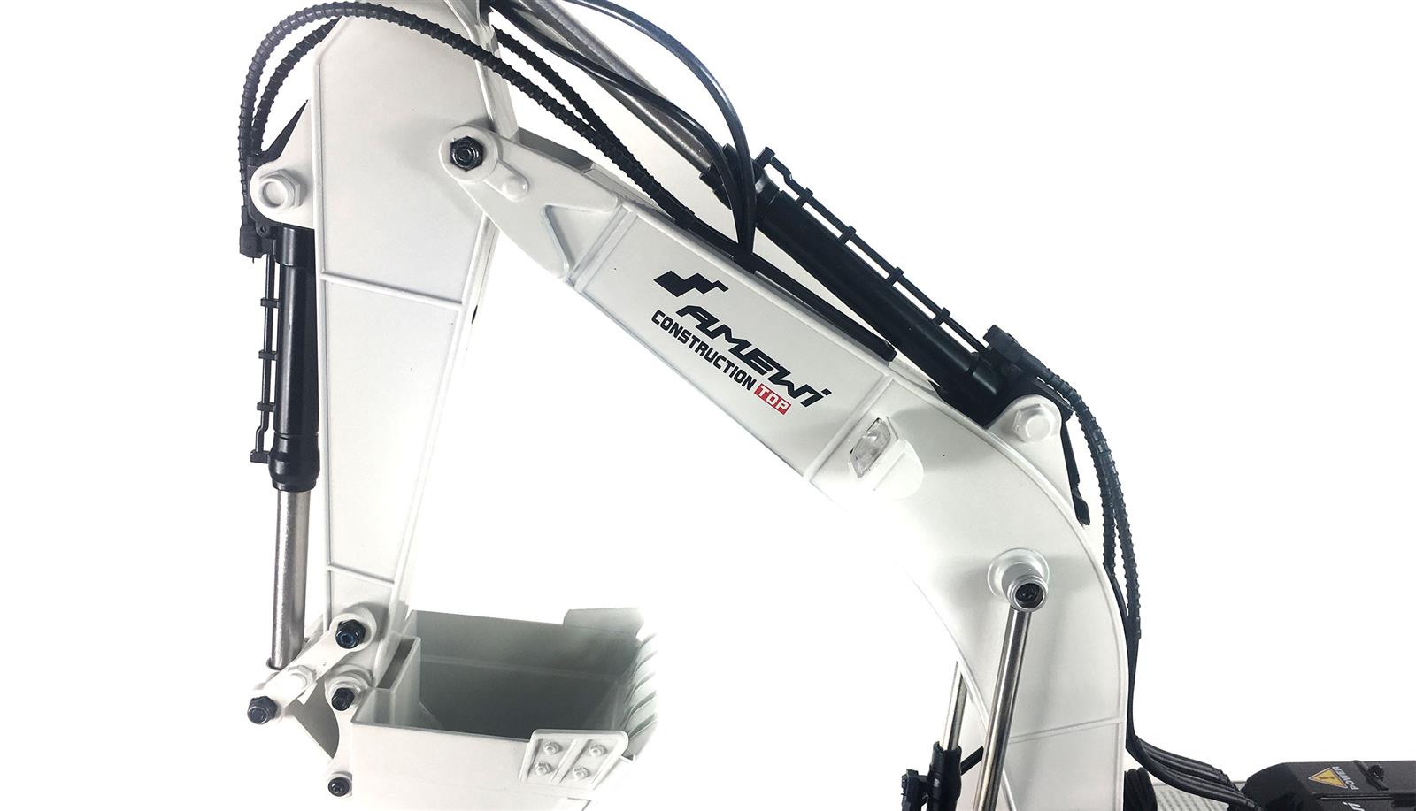 G704E Vollmetall Bagger 1:14 RTR weiß